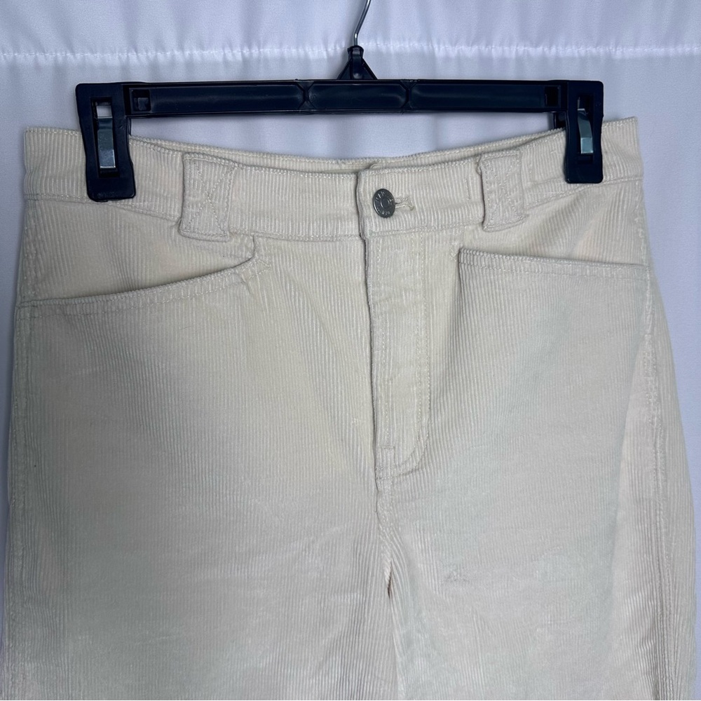 Madewell The Curvy Emmett Wide-Leg Pant in Corduroy: Welt Pocket Edition size 27 - Picture 9 of 15